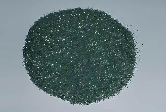 Carbide silicon màu xanh lá cây