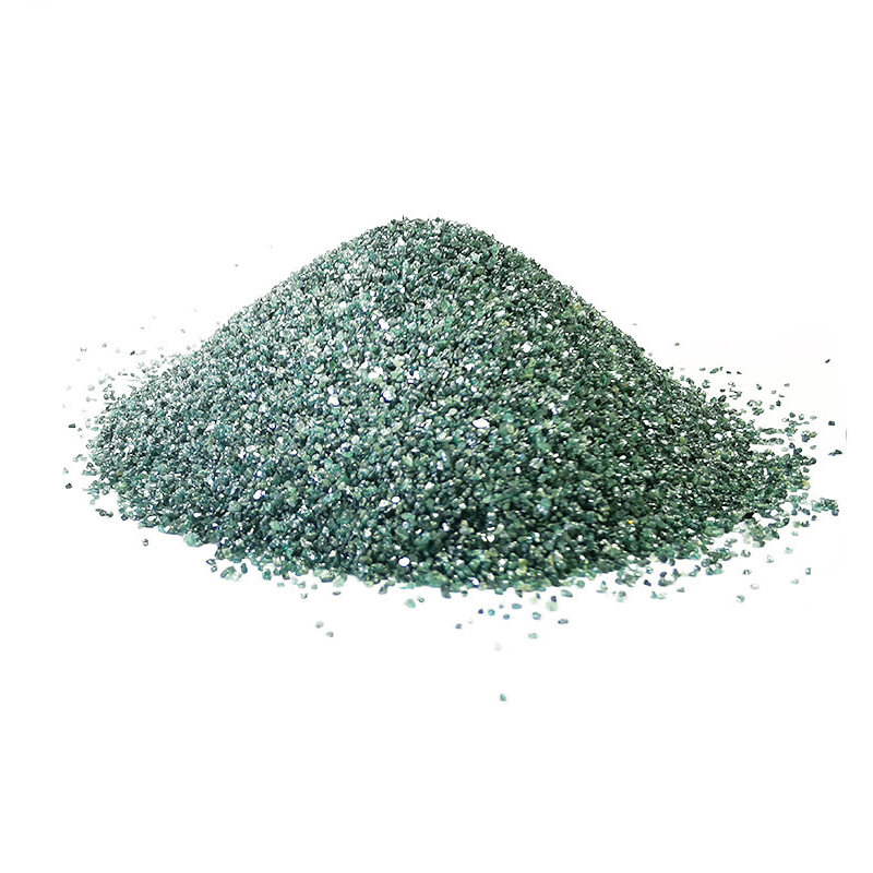 Grønt siliciumcarbid (kornstørrelse sand) 16#til 240#-2